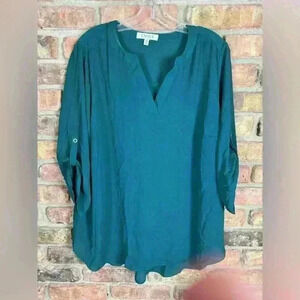Chaus Green Blouse